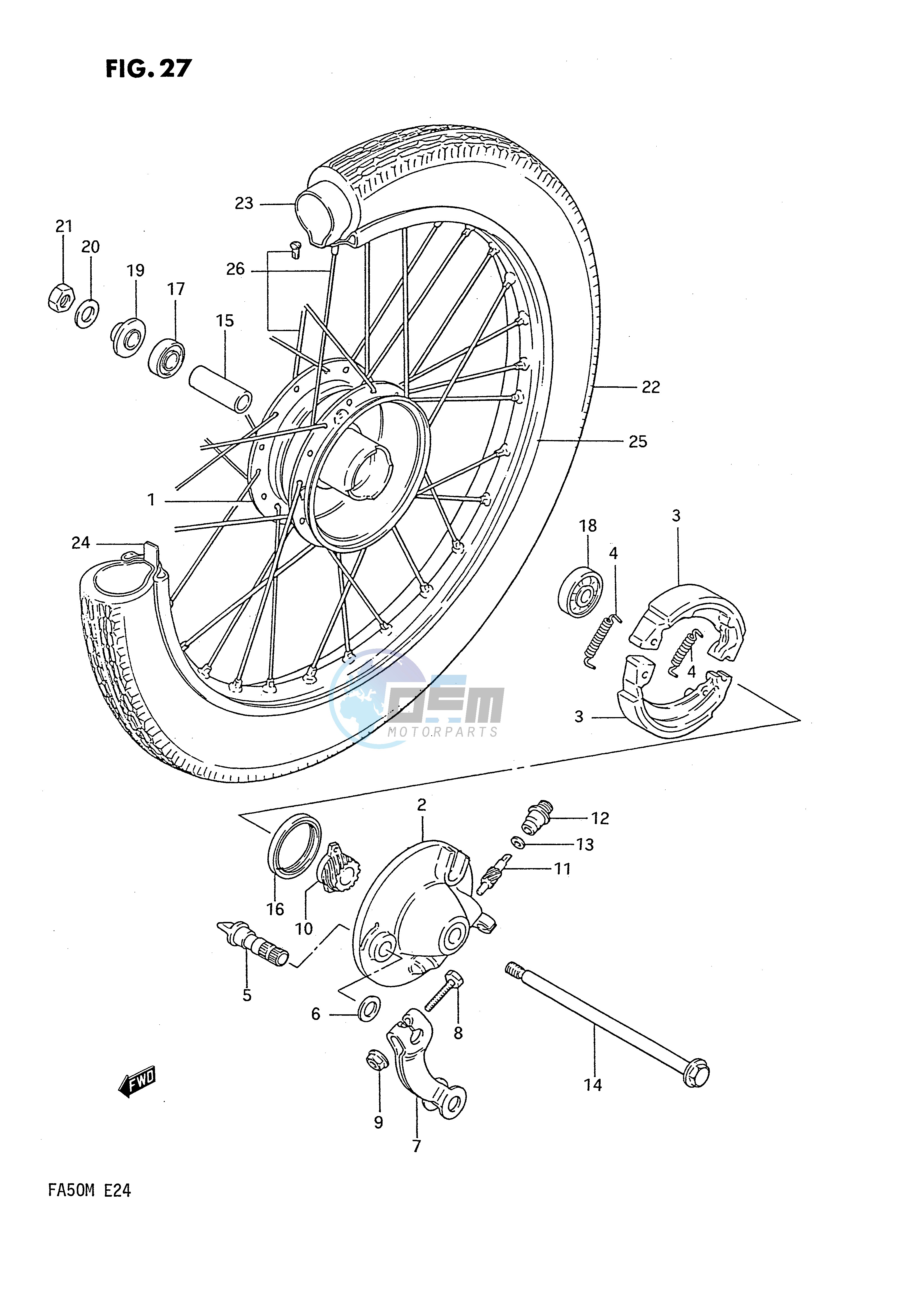 FRONT WHEEL