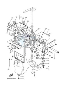 250AETOX drawing FRONT-FAIRING-BRACKET