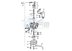 CR Z 50 drawing CARBURETOR