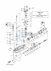 F40FEHDL drawing LOWER-CASING-x-DRIVE-1