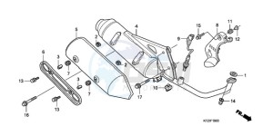 PES125R9 Europe Direct - (ED / STC 2ED) drawing EXHAUST MUFFLER