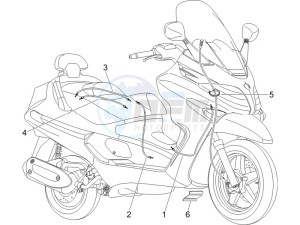 X Evo 250 Euro 3 drawing Transmissions