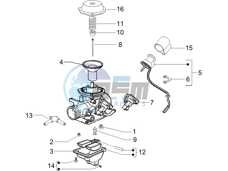 Carburetors components