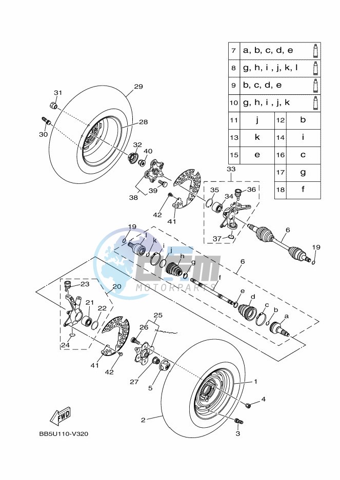 FRONT WHEEL