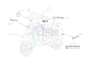 LX 150 4T 2V ie E3 Taiwan drawing Plates - Emblems