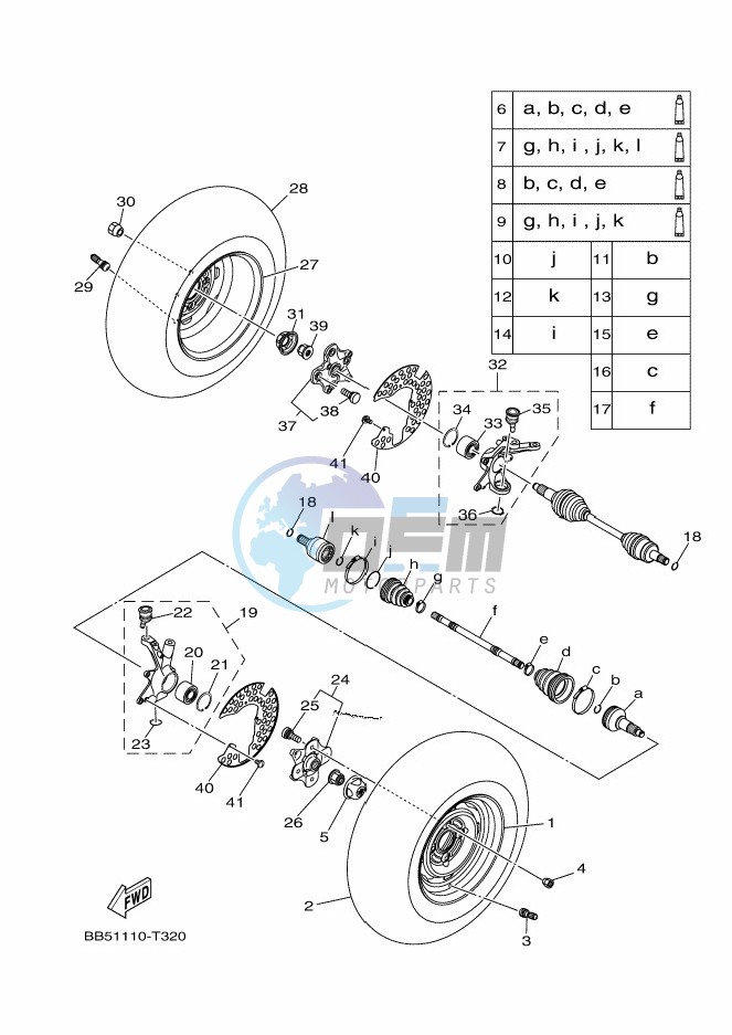 FRONT WHEEL