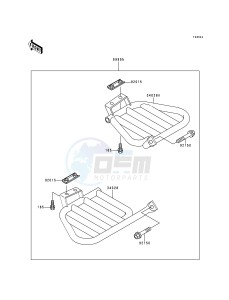 KLF 300 C [BAYOU 300 4X4] (C1-C4) [BAYOU 300 4X4] drawing OPTIONAL PARTS-- STEP- -