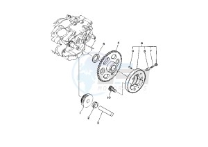 TW 125 drawing STARTING CLUTCH