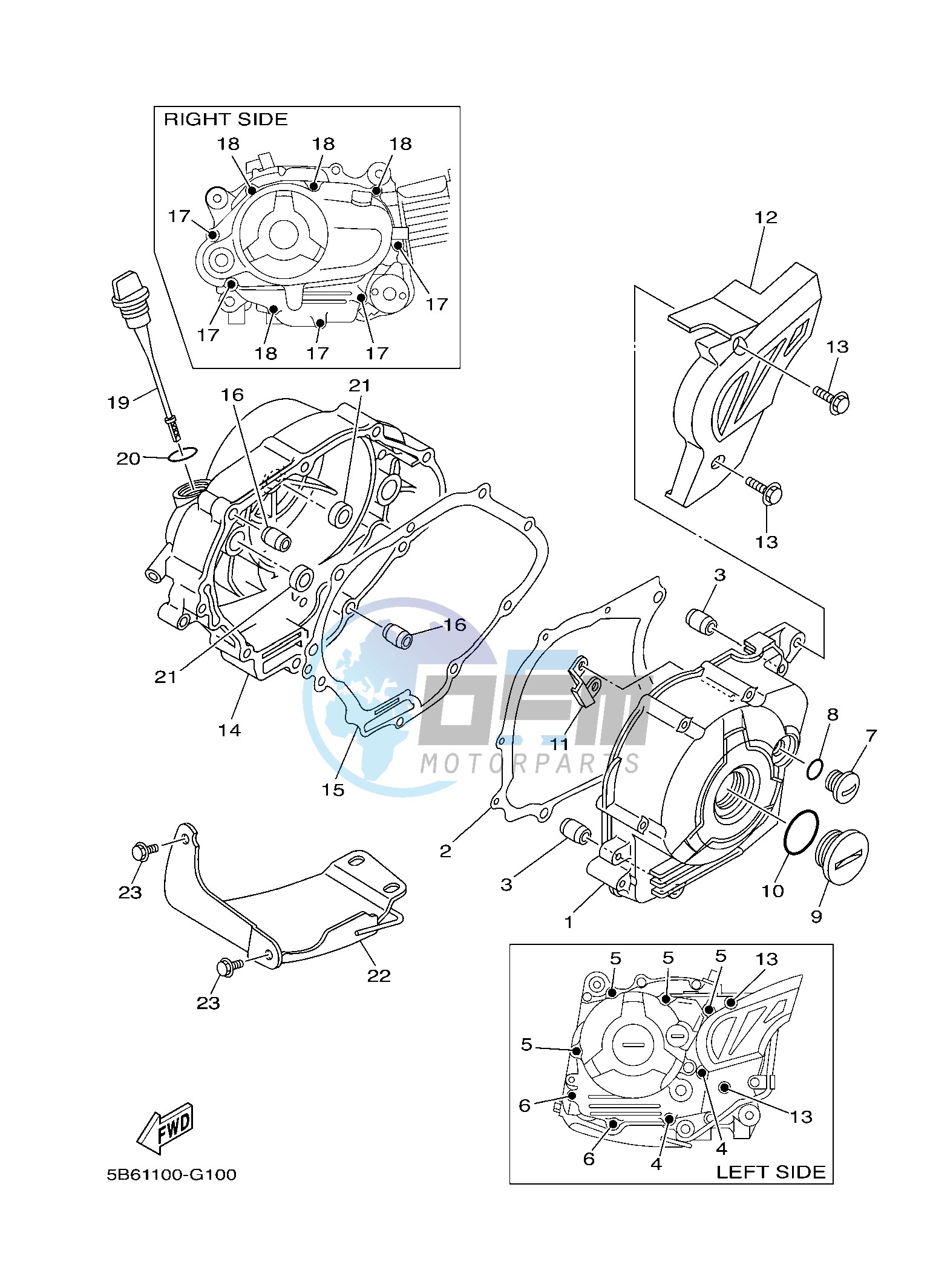 CRANKCASE COVER 1