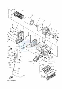 YXZ1000ET YXZ1000R SS (BASN) drawing INTAKE