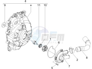 Runner 200 VXR 4t Race (UK) UK drawing Cooler pump