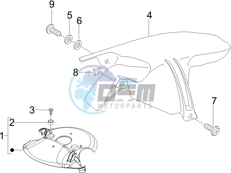 Wheel housing - Mudguard