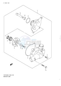 VZR 1800 Z drawing WATER PUMP