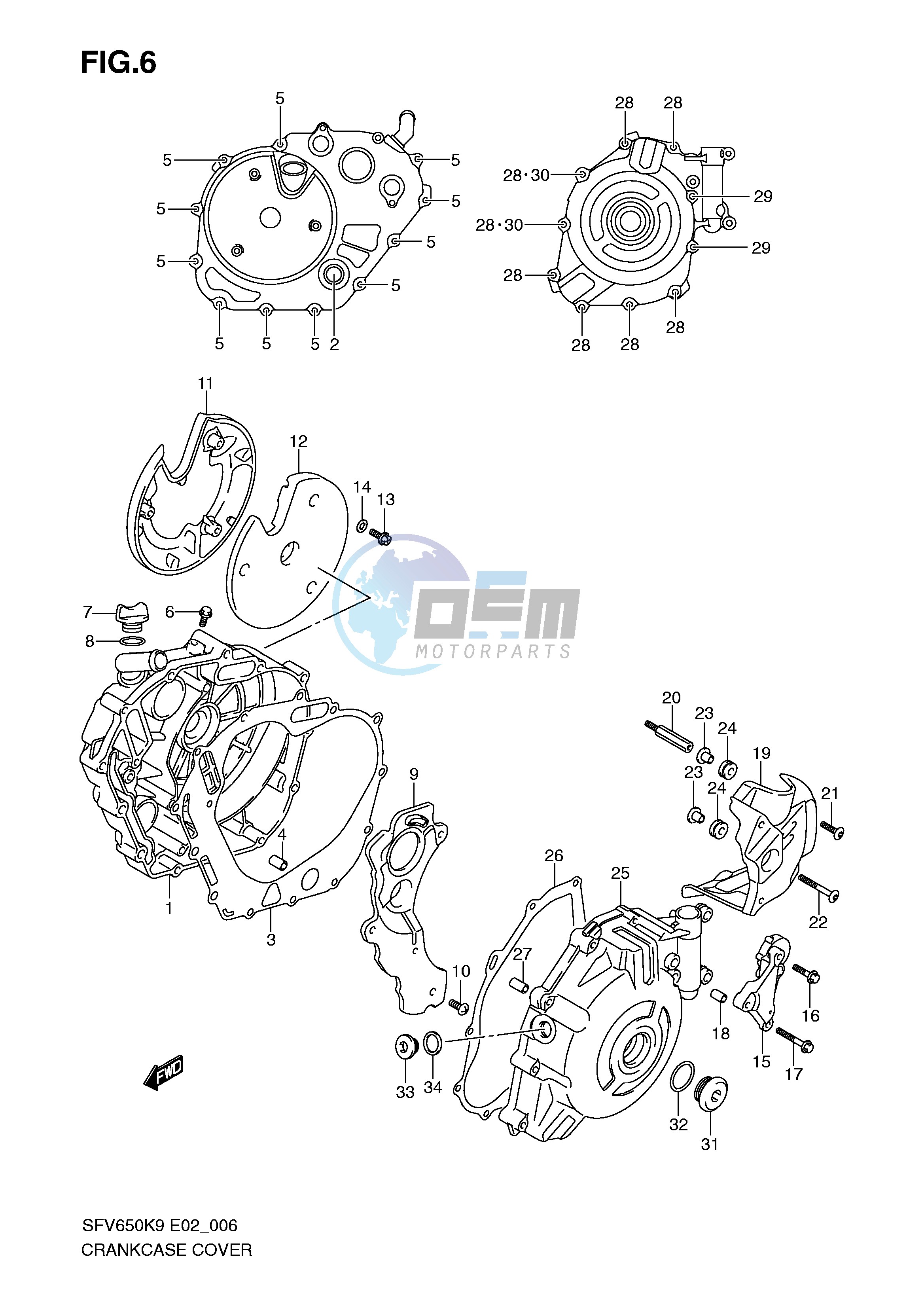 CRANKCASE COVER