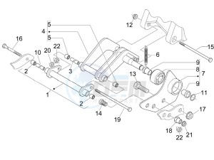 Beverly 250 (USA) USA drawing Swinging arm