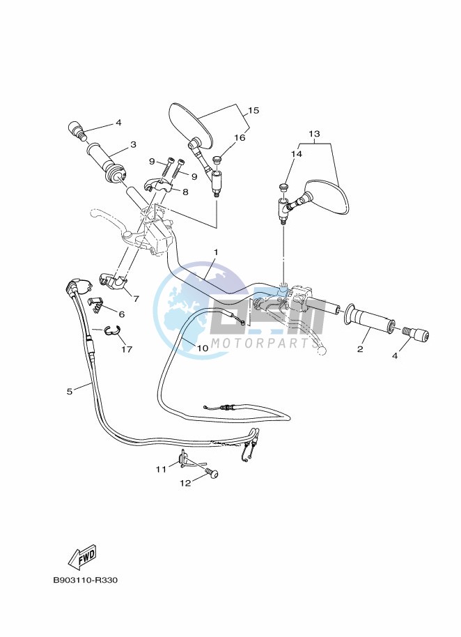 STEERING HANDLE & CABLE