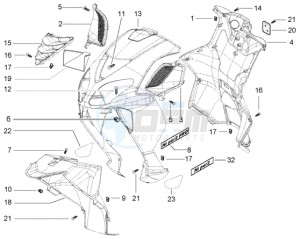 NRG 50 power DD drawing Front shield