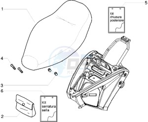 ICE 50 drawing Saddle