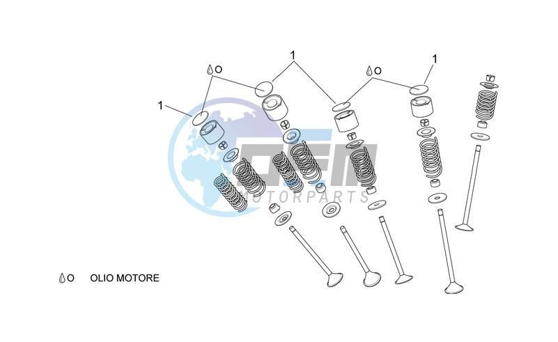 Valves pads