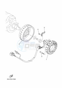 TRACER 7 35KW MTT690-U (B5T2) drawing GENERATOR