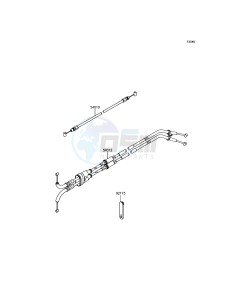 NINJA H2R ZX1000YHF EU drawing Cables