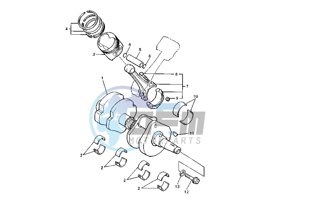 CRANKSHAFT PISTON