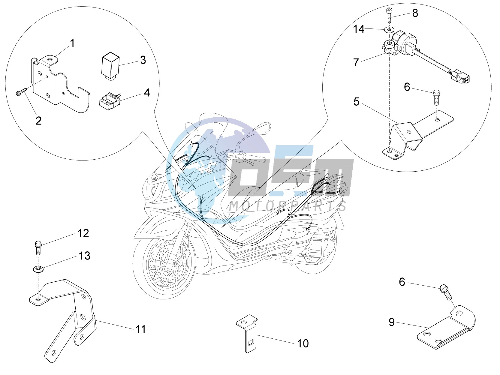 Electrical system components