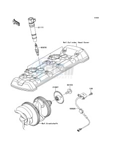 VERSYS_1000 KLZ1000AEF FR GB XX (EU ME A(FRICA) drawing Ignition System