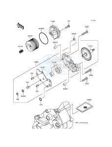 Z250SL_ABS BR250FFF XX (EU ME A(FRICA) drawing Oil Pump