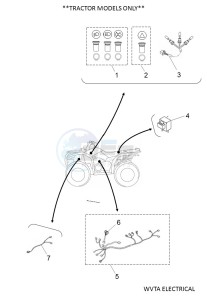 YFM700FWBD KODIAK 700 EPS (B5KJ) drawing WVTA ELECTRICAL