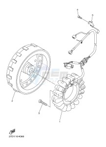 XVS1300CU XVS1300 CUSTOM (2SS3) drawing GENERATOR