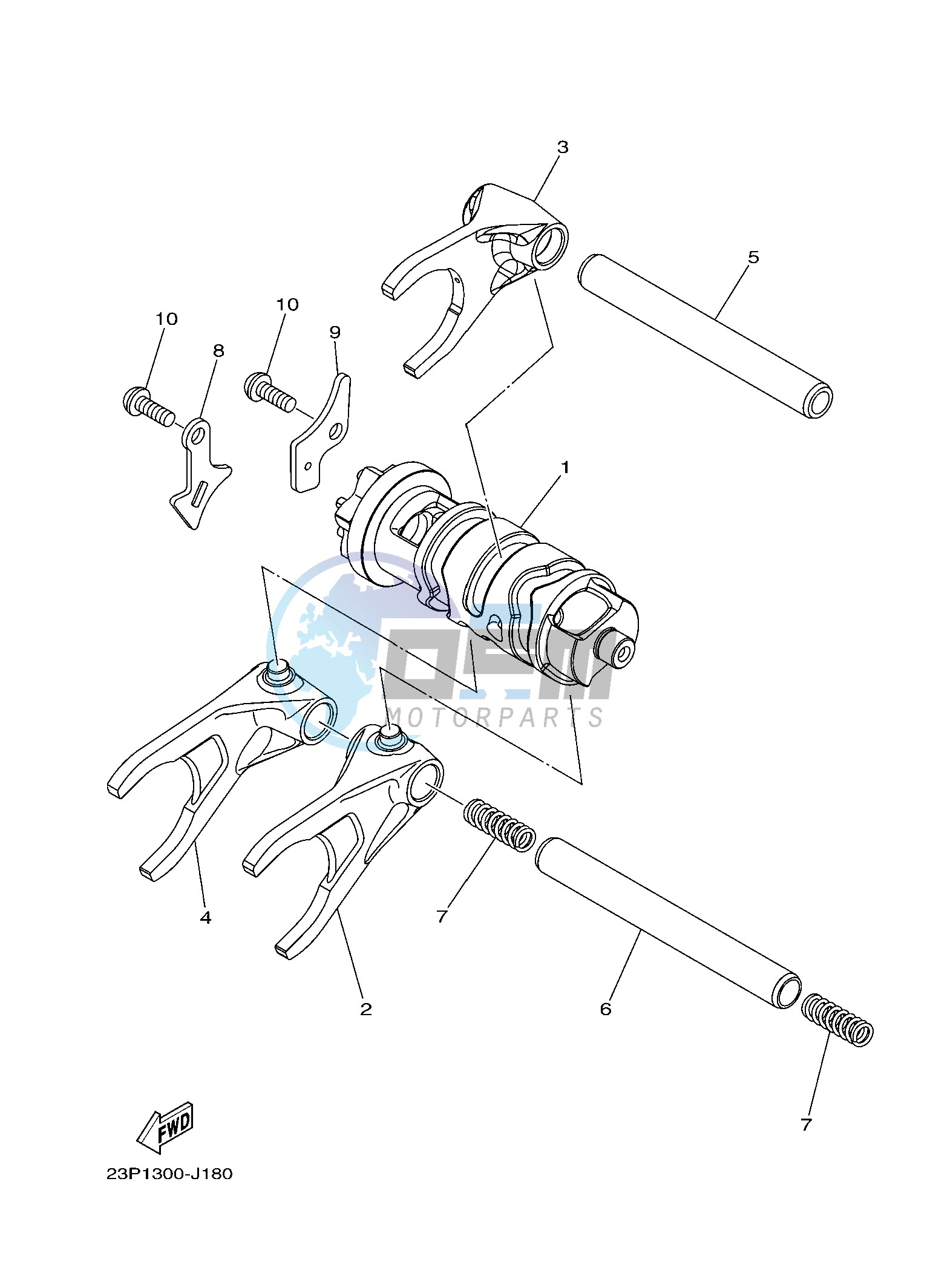 SHIFT CAM & FORK