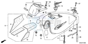 VT750CA9 Europe Direct - (ED / MK) drawing FUEL TANK