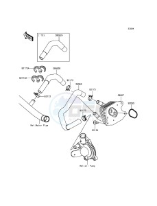 NINJA H2 ZX1000NGF XX (EU ME A(FRICA) drawing Oil Cooler