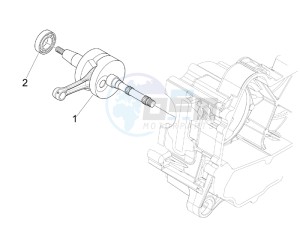 S 50 4T 4V College drawing Crankshaft