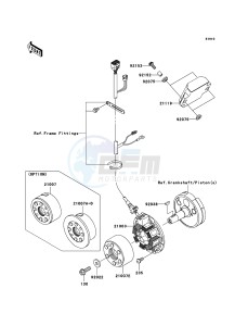 KX125 KX125-M3 EU drawing Generator