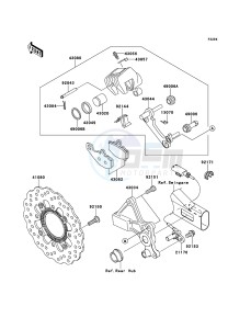 ER-6n ABS ER650B6F GB XX (EU ME A(FRICA) drawing Rear Brake