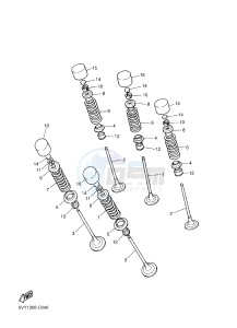 FZ1-S FZ1 FAZER 1000 (1CAM) drawing VALVE