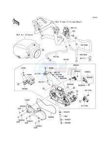 KRF 750 J [TERYX 750 FI 4X4 LE] (J9FA) J9FA drawing THROTTLE