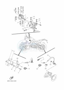 XTZ690 XTZ7N (BHL1) drawing ELECTRICAL 3