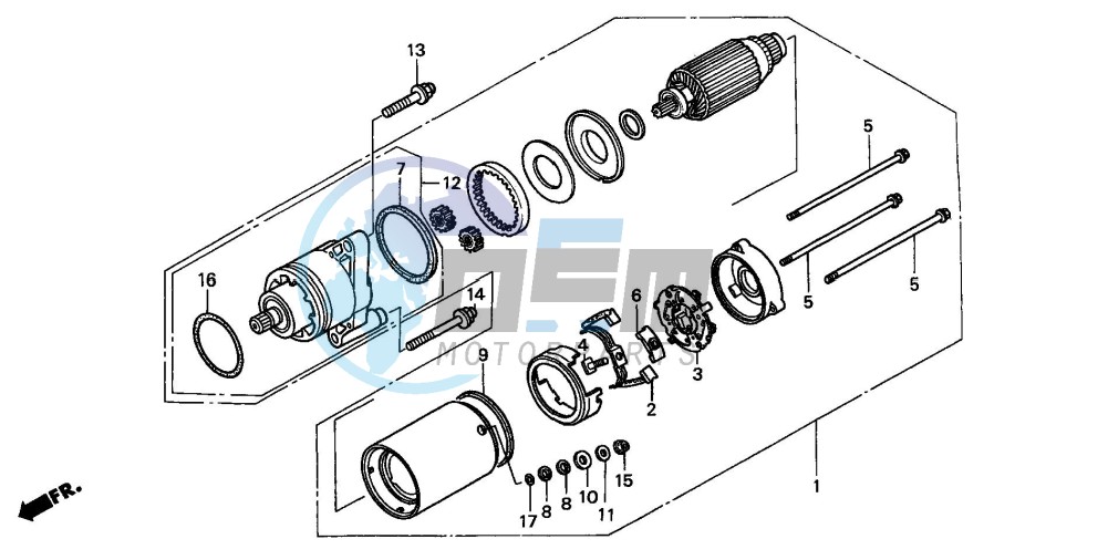 STARTING MOTOR