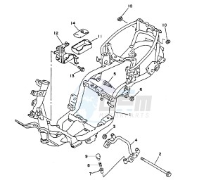 XC FLY ONE 150 drawing FRAME