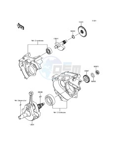 KLX250 KLX250SHF XX (EU ME A(FRICA) drawing Crankshaft