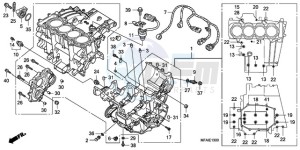 CBF1000S9 Ireland - (EK) drawing CRANKCASE