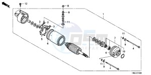 SH125DH UK - (E) drawing CAM CHAIN/TENSIONER