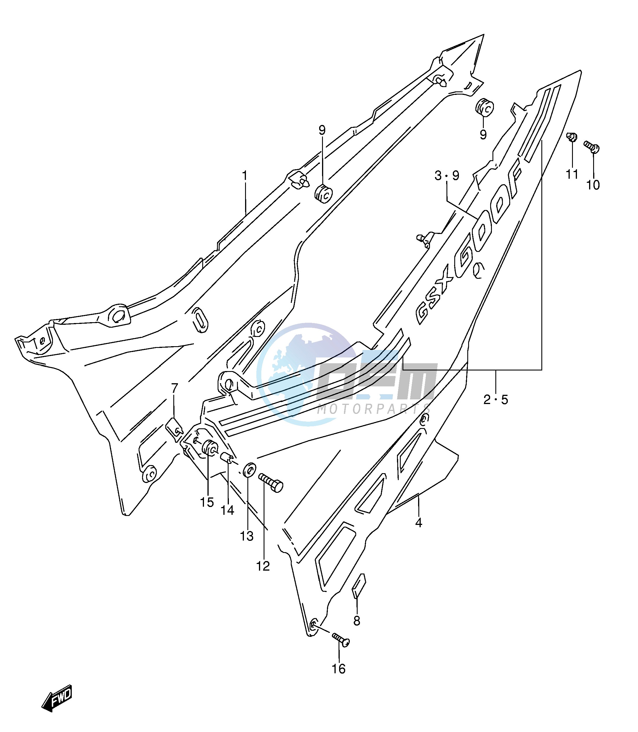 FRAME COVER (MODEL J)