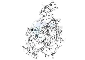 XV A WILD STAR 1600 drawing FRAME