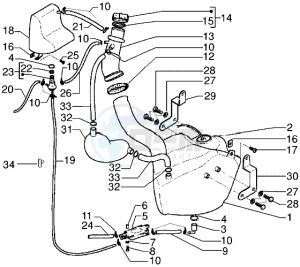 DNA 180 drawing Fuel tank - Degaser