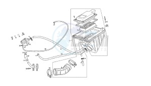 SENDA R-SM DRD RACING - 125 CC VTHDR2A1A VTHDR1A1A 4T drawing INTAKE