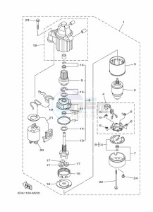 F175AETX drawing STARTER-MOTOR